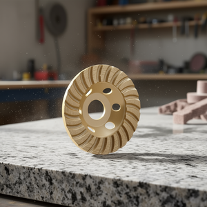 Placa de soporte Fervi Turbo Cup Diamond para granito y piedra - Product Image 3