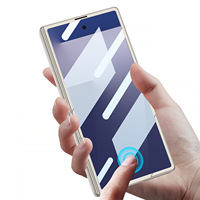 Coque de téléphone ultra-fine avec support de charnière et protection d'écran pour Samsung Z Fold7, compatible avec le chargement sans fil du Z Fold 8 Ultra, avec film de protection
