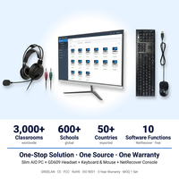 Sistema Informático para Laboratorio Escolar, PC Todo en Uno con Hardware y Software Integrados, OEM Personalizado Disponible
