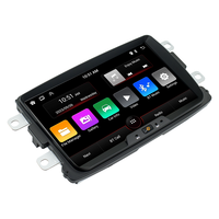 BQCC 2Din 8 pouces Écran HD IPS Quad Octa Core Android13 Lecteur multimédia de voiture Carplay Android WIFI GPS RDS Autoradio pour Renault Dacia