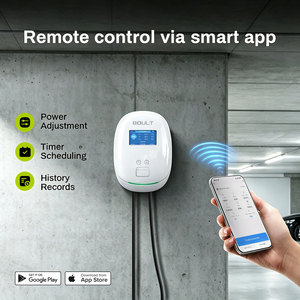 Cargador de Pared para Vehículos Eléctricos BOULT Tipo 2, Nuevo Cargador de Pared con Corriente Ajustable, Cargador EV con Clasificación IP65, Compatible con EU, GBT, TIPO 1, Tesla, 7-22KW AC - Product Image 3