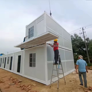 Casa Contenedor Plegable de 20 pies para Exteriores, Instalación Rápida en 30 Minutos, Cabina Reutilizable para Múltiples Escenarios: Oficina, Glamping, Refugio de Emergencia - Product Image 3