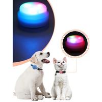 UMIONE Collier pour animaux de compagnie étanche et écologique, fabriqué en usine BSCI, avec lumière LED, anti-perte, traceur GPS, étui en plastique et silicone pour Airtag, lumière intégrée
