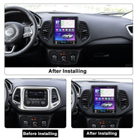 NaviFly shenzhen autoradio pour Jeep Compass 2016-2018 voiture 360 degrés système de caméra écran d'affichage android