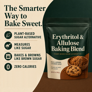 Integratore alimentare <span class=keywords><strong>a</strong></span> base vegetale di zucchero alternativo eritritolo in polvere <span class=keywords><strong>a</strong></span> basso contenuto calorico eritritolo allulosa miscela di lievito in polvere - Product Image 4