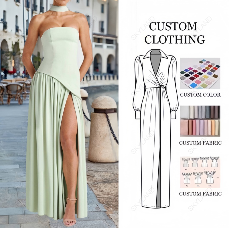 Evening Dress European and American Women