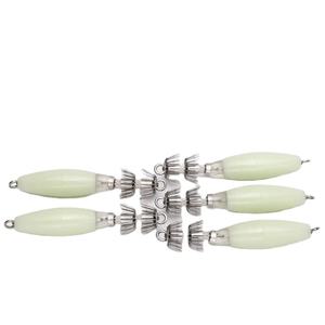 Hameçons lumineux en acier inoxydable pour calamars, poulpes, appâts vivants, tubes à souffler, seiches, hameçons à huit griffes pour la pêche en bateau - Product Image 1