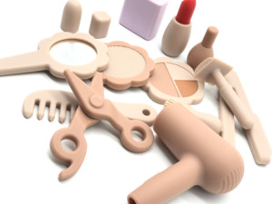 Simulación de 12 piezas de juguete de mesa, maquillaje, cosméticos, juego de vestir, juego de peluquería Natural para más de 3 niñas, regalos - Product Image 4