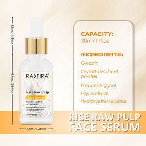 Sérum Visage Hydratant Éclaircissant à l'Extrait de <span class=keywords><strong>Riz</strong></span> Blanc, Meilleure Vente, Marque Privée, Bio et <span class=keywords><strong>Naturel</strong></span> - Product Image 6