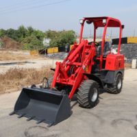 Cargador de ruedas eléctrico telescópico, minirastreador, 600Kg, 800Kg, 1000Kg, a la venta