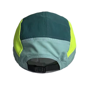 Gorra de malla OEM de 5 paneles con logo personalizado, gorra ligera de nailon para correr al aire libre, gorras de secado rápido tipo pico de pato para hombre y mujer - Product Image 6