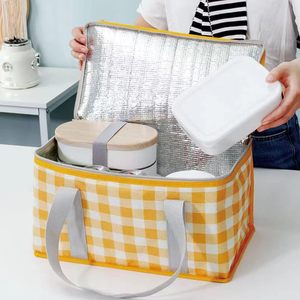 Bolsa Térmica para Entrega de Comida a Domicilio, Bolsa de Picnic Aislada Reutilizable con Cierre Superior - Product Image 3