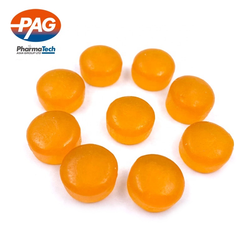 Service D'OEM Vitamine C Gélatine 80Mg Sans Sucre Bonbons Gélifiés