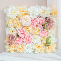 Hot Sale 3D Blumen Rose Wand paneele Handgemachte dekorative künstliche Blume Wand Hintergrund Home Weihnachts feier Dekorationen