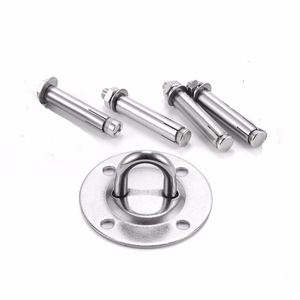 Accessoires de Pilates Plateau suspendu Air Yoga avec boucle de <span class=keywords><strong>fixation</strong></span> d'anneau de plafond de hamac en <span class=keywords><strong>acier</strong></span> inoxydable <span class=keywords><strong>pour</strong></span> un exercice pratique - Product Image 5