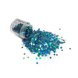 Glitter Powder Party Supplies Wholesalemix Color Loose Cosmetic Glitter Sequins Bulk Polyester Loose Flake Glitter