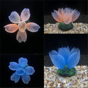 Luz Nocturna para Pecera, Silicona Suave, Burbuja Realista, Coral, <span class=keywords><strong>An</strong></span>émona, Plantas Acuáticas, Caja - Product Image 4