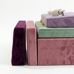 แท่นโชว์แหวนเครื่องประดับสุดหรู 22 ช่อง พร้อมที่วางแหวนกำมะหยี่เนื้อนุ่ม ชั้นวางโชว์เครื่องประดับระดับไฮเอนด์สำหรับร้านค้า - Product Image 3