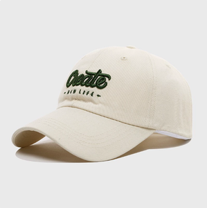 Custom Embroidered Create New Life Baseball Cap 100% Cotton Dad <b>Hat</b> for Men Women Casual Sports - Product Image 5