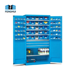 Industrial Vertical pull-herramienta gabinete con paneles de cubierta - Product Image 6