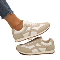 Chaussures pour femmes grandes tailles transfrontalières, Nouvelle collection Printemps-Automne 2026, Décontractées, Polyvalentes, Respirantes, pour la course et le sport, Tendance, en PU