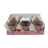 Biscuits au chocolat personnalisés avec des morceaux colorés sur des biscuits au chocolat, bonbons, nouveau style de biscuits au chocolat très vendus