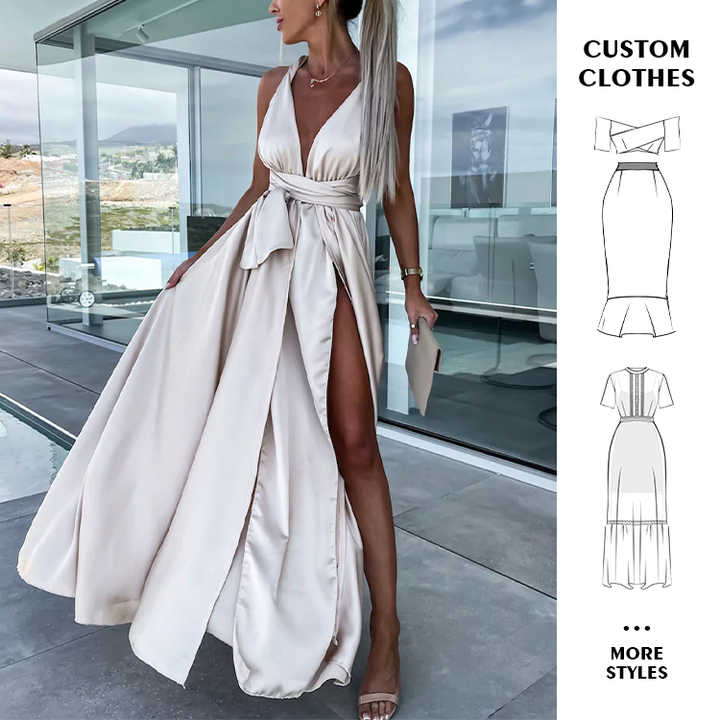 Light Pink Women Sexy Elegant Party Dress