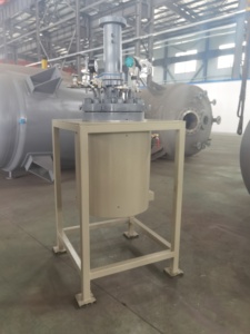Reactor de hidrogenación a escala piloto bibo 50L, recipiente de reacción con PLC automático, motor de acero inoxidable SS304/316 de alta resistencia - Product Image 2