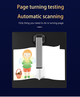 Scanner de documents portable HD 18MP format A3 USB en métal pliable avec capteur CMOS multi-formats, certifié CE, garantie 1 an, 40