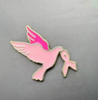 Broche ruban rose Badge international de prévention du sida et du cancer du sein Logo promotionnel Broche de sensibilisation au cancer du sein