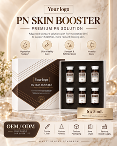 Ampoule PN Skin Booster 5mL, sérum PDRN, revitalisant pour le visage, marque privée OEM ODM - Product Image 4