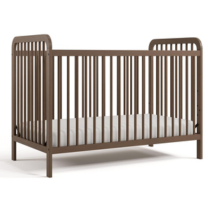 Convertible Baby <strong>Crib</strong>, Can Be Converted Into a Children's Bed and a Bunk Bed, with 4 Adjustable Mattress Heights. - Product Image 5