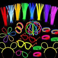 Nicro gros néon fête fournitures bâton lumineux connecteur spécial accessoires-bandeau lumineux Bracelet lunettes cadre accessoires