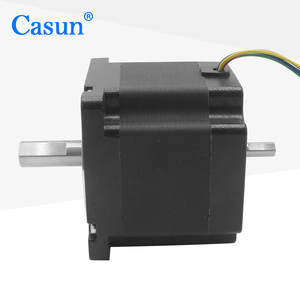 Lai <span class=keywords><strong>NEMA</strong></span> <span class=keywords><strong>34</strong></span> 85x85x76mm đôi trục mô-men xoắn cao 5.0n. M 3.0A điện động cơ bước cho <span class=keywords><strong>CNC</strong></span> khắc - Product Image 2