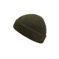 Oem Hot Sale Custom Effen Kleur Blanco 100% Acryl Gebreide Muts Winter Geweven Hoeden Winter Beanie
