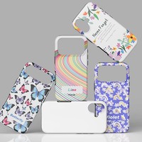 Coque de téléphone portable antichoc PC+TPU au design personnalisé, style 2026, pour les séries iPhone et Samsung, disponible en finition brillante et mate