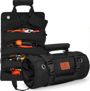 Échantillon gratuit Sac à outils enroulable de haute qualité pour mécanicien, électricien et amateur de moto, camion, usage intensif - Product Image 5