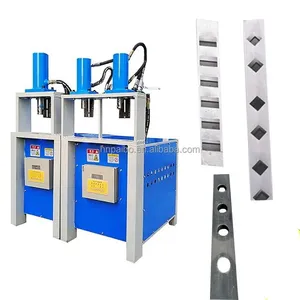 Thép không gỉ vuông lỗ cắt máy tự động notching máy thủy lực 90 độ cắt máy cắt