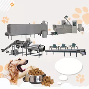 Asciutto bagnato <span class=keywords><strong>pet</strong></span> <span class=keywords><strong>food</strong></span> pellet processo di trasformazione estrusore macchina a secco cibo per cani macchina mangimi per pesci macchina pellet - Product Image 1