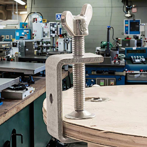 304 Stainless Steel Heavy Duty Wide Jaw <strong>C</strong>-Clip G-<strong>Clamp</strong> Customizable OEM Metric Measurement System for Woodworking Pipe Clamping - Product Image 4