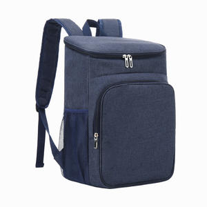 Waterproof Nylon <b>Cooler</b> <b>Backpack</b> with Zipper Closure and Picnic Bag - Product Image 1