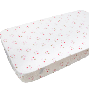 OEKO-TEX Certificated Muslin Baby Crib Bed Bassinet <strong>Cot</strong> Fitted <strong>Sheets</strong> - Product Image 1