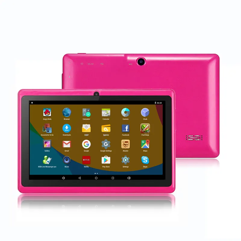 7Inch Trung Quốc Giá Rẻ Android Tablet Với Allwinner A33 Quad Core Oem Tablet Pc Với Wifi Cho Trẻ Em Giáo Dục