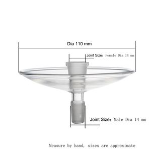 2024 gros haute qualité Dia 14mm verre narguilé plateau Shisha <span class=keywords><strong>plaque</strong></span> <span class=keywords><strong>Chicha</strong></span> accessoire narguilé charbon de bois <span class=keywords><strong>plaque</strong></span> dans l'emballage de la boîte - Product Image 4