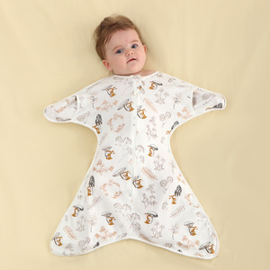 <span class=keywords><strong>Gigoteuse</strong></span> en coton pour bébé avec fermeture éclair bidirectionnelle, couverture portable pour nourrisson, imprimé animaux de la forêt, <span class=keywords><strong>gigoteuse</strong></span> pour nouveau-né - Product Image 1