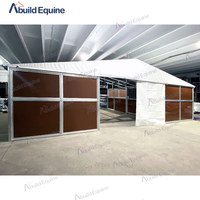 Portes d'écurie pour chevaux, portes à charnières en acier, panneaux portables pour boxes à chevaux d'intérieur