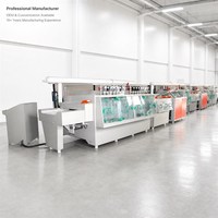 Système de séchage industriel à convoyeur pour le nettoyage des bords post-traitement et la transformation des panneaux
