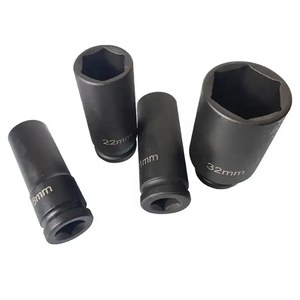 Set Soket Pneumatik Universal Heavy Duty CRV 35Pcs 1/<span class=keywords><strong>2</strong></span> Inch Deep Socket Set Tool Kit - Product Image 5