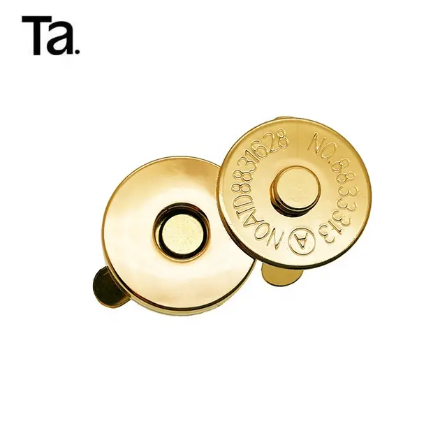 TANAI-remache magnético de metal de 14mm, botones a presión de Metal para ropa, remache de botón de Metal para Vaqueros