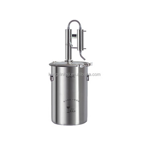 Destilador de acero inoxidable 304 Brandy Whisky Ron Licor Gin <span class=keywords><strong>Vodka</strong></span> Destilador de cobre 12/20/35/60L Máquina de destilación - Product Image 4